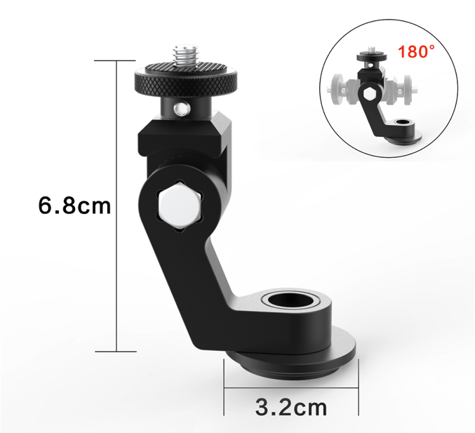 Action Camera Mount for Road Bike Aluminum Alloy Headset Covers