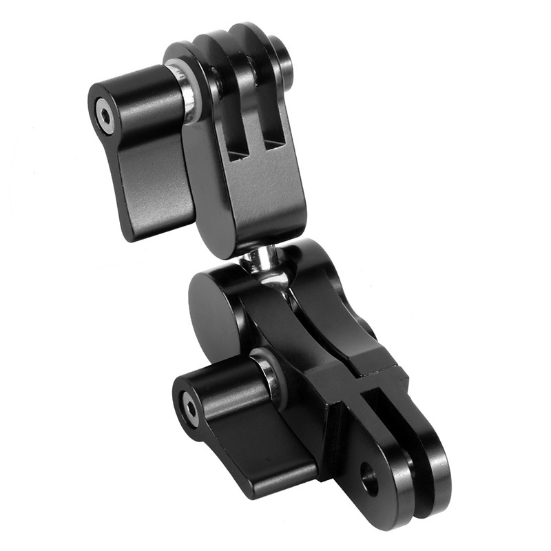 360-Degree Rotating Mount, Universal Adjustable Arm, Metal Action Camera Mount