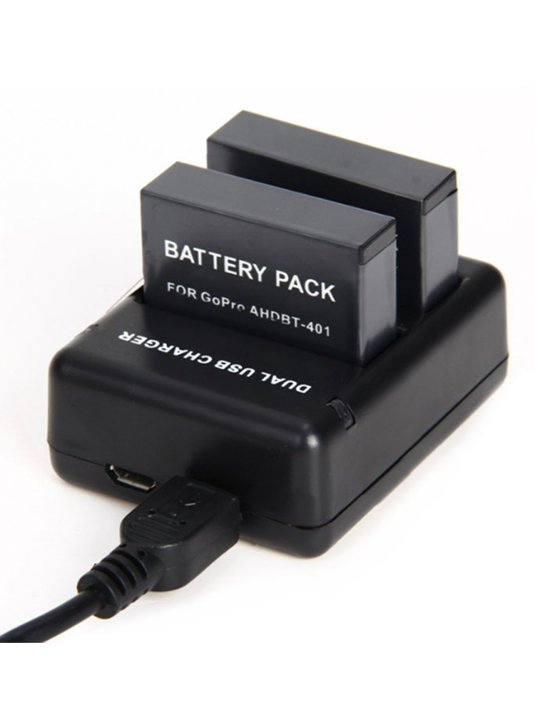 for GoPro Hero 4 AHDBT-401 Charger