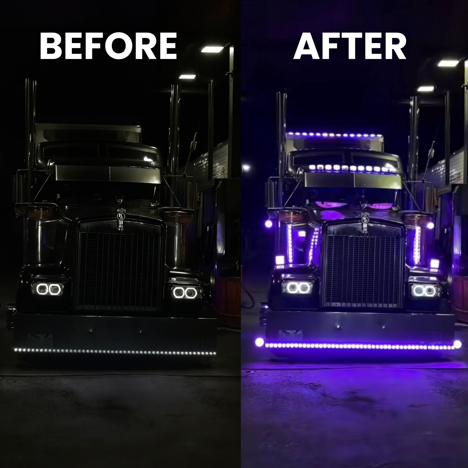 App-Controlled LED Car Eyes for Custom Window Displays