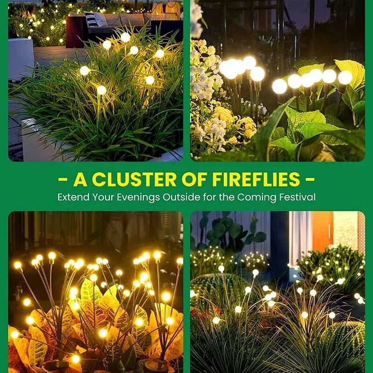 Solar Waterproof Firefly Light