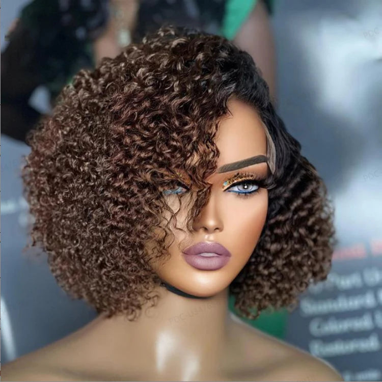 No Glue, No Fuss C-Part Curl Wig with Bouncy Volume