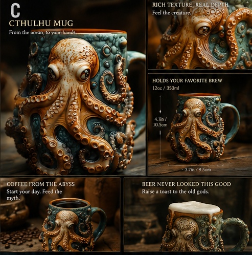 🐙 This Pirate Mug Makes Every Coffee Feel Legendary