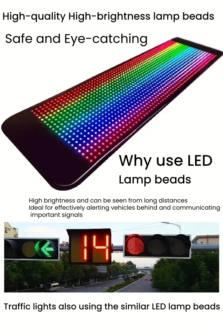 App-Controlled LED Car Eyes for Custom Window Displays