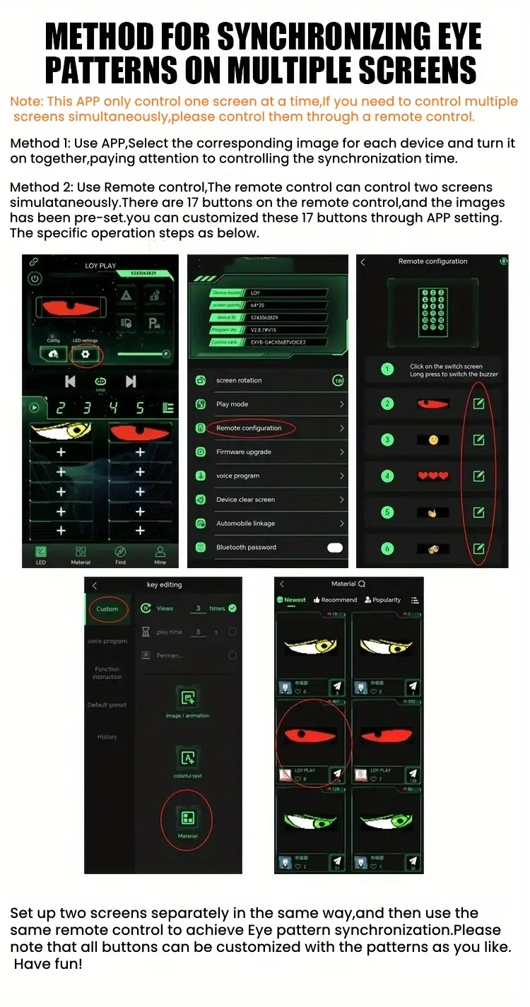 App-Controlled LED Car Eyes for Custom Window Displays
