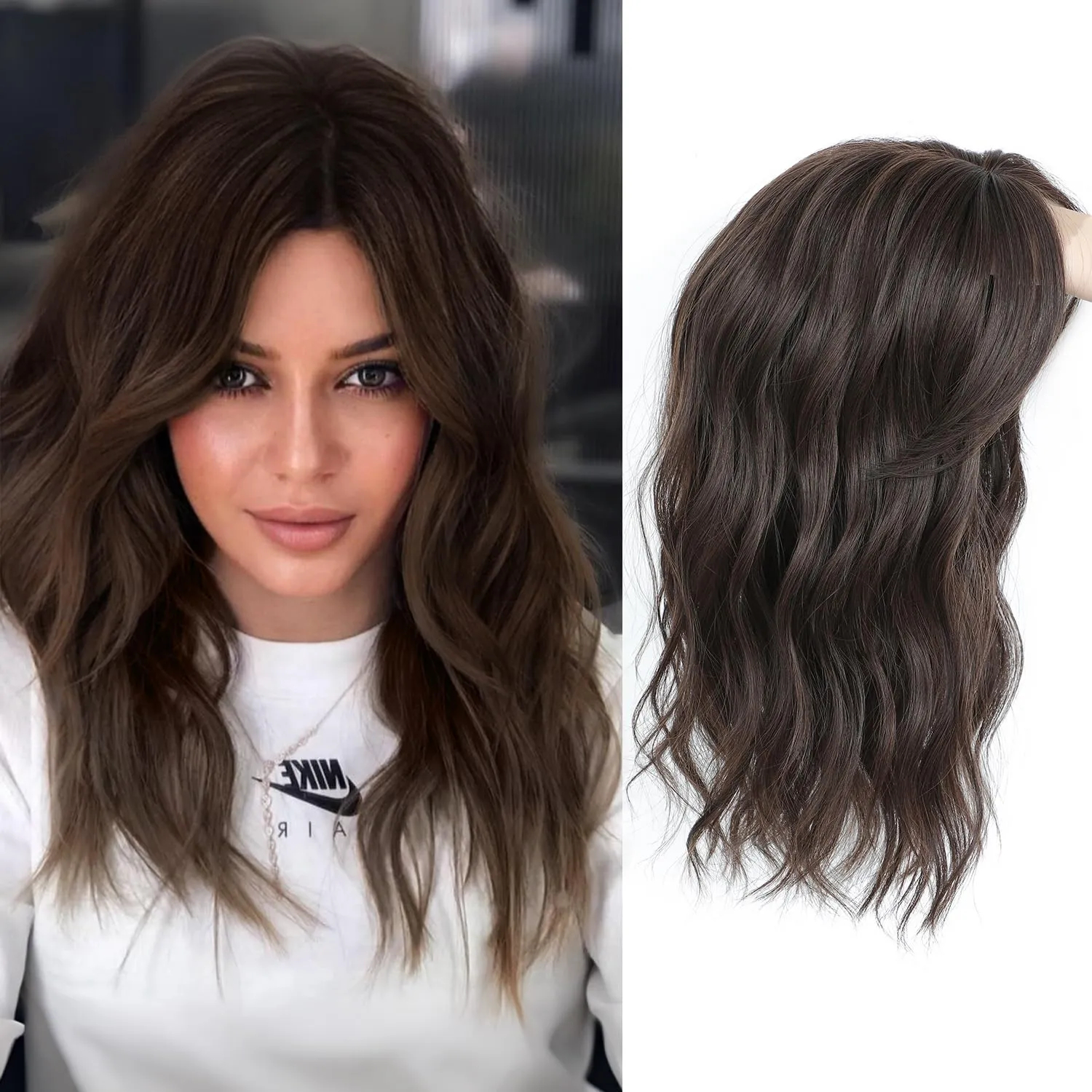 ⚡FINAL HOURS: 50% OFF🌷2026 New Lightweight & Breathable Wavy Hair Topper