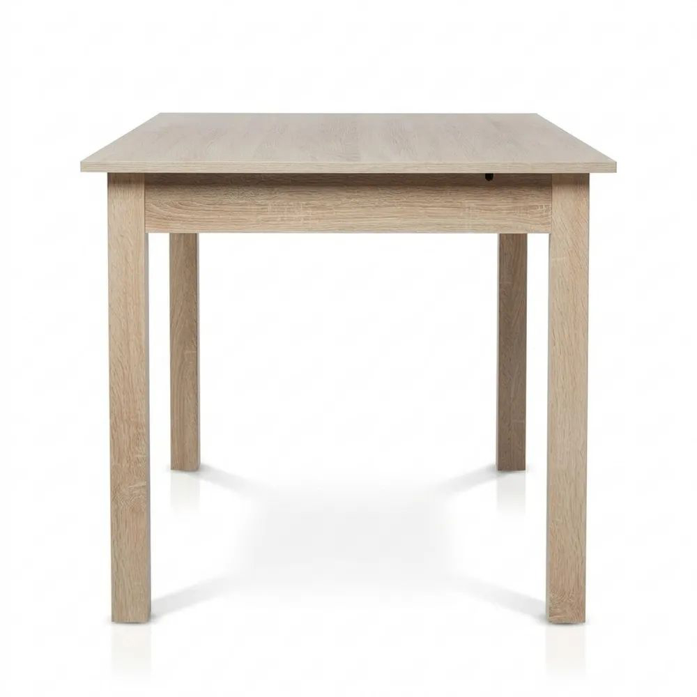 Moderner Ausziehbarer Esstisch für 8 Personen, Größe 140-180 cm