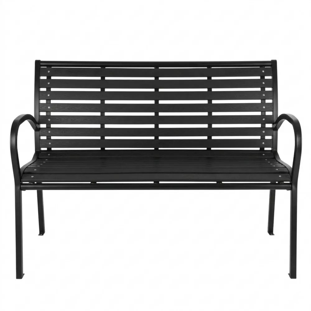 Wetterfeste 3-Sitzer Gartenbank bis 200 kg, ideal für Balkon und Wintergarten