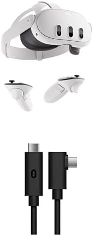 Meta Quest 3 512GB | Virtual Reality Headset Without Wires — Thirty Percent Sharper Resolution — 2X Graphical Processing (Renewed Premium)
