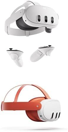 Meta Quest 3 512GB | Virtual Reality Headset Without Wires — Thirty Percent Sharper Resolution — 2X Graphical Processing (Renewed Premium)