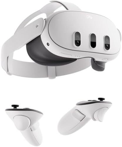 Meta Quest 3 512GB | Virtual Reality Headset Without Wires — Thirty Percent Sharper Resolution — 2X Graphical Processing (Renewed Premium)