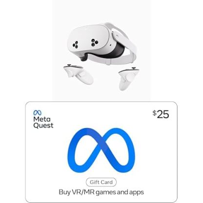 Meta Quest 3S 128GB | VR Headset — Thirty-Three Percent More Memory — 2X Graphical Processing Power — Virtual Reality Without Wires — Access to 40+ Games with a 3-Month Trial of Meta Horizon+ Included