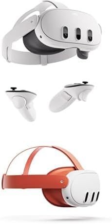 Meta Quest 3 512GB | Virtual Reality Headset Without Wires — Thirty Percent Sharper Resolution — 2X Graphical Processing (Renewed Premium)