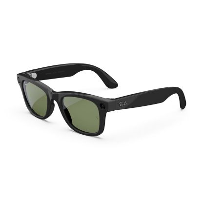 Ray-Ban Meta (Gen 2), Wayfarer, Matte Black | Smart AI Glasses for Men, Women — 2X Battery Life — 3K HD Resolution — 12 MP Ultra-Wide Camera, Audio, Video — Polarized Gradient Graphite Lenses
