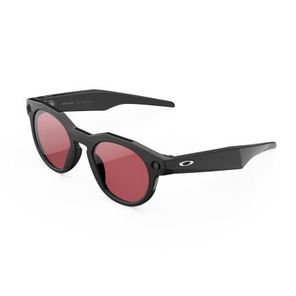 Oakley Meta HSTN, Clear | Smart AI Glasses for Men, Women — Performance for Sports, Athletes — Camera, Audio, Video — 8 Hour Battery — 3K HD Resolution — Clear to Grey Transitions® Lenses