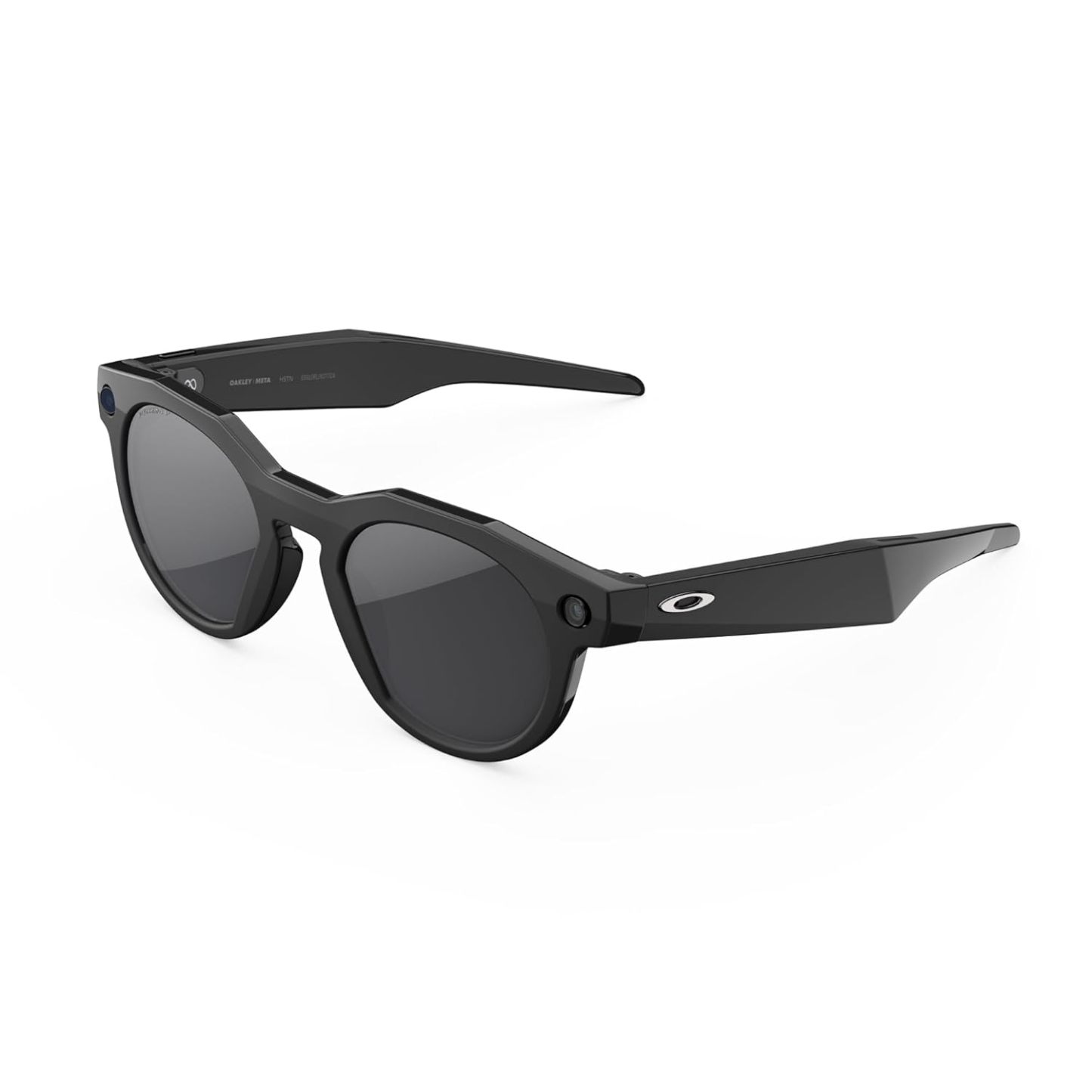 Oakley Meta HSTN, Clear | Smart AI Glasses for Men, Women — Performance for Sports, Athletes — Camera, Audio, Video — 8 Hour Battery — 3K HD Resolution — Clear to Grey Transitions® Lenses