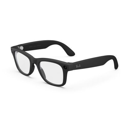 Ray-Ban Meta (Gen 2), Wayfarer, Matte Black | Smart AI Glasses for Men, Women — 2X Battery Life — 3K HD Resolution — 12 MP Ultra-Wide Camera, Audio, Video — Polarized Gradient Graphite Lenses