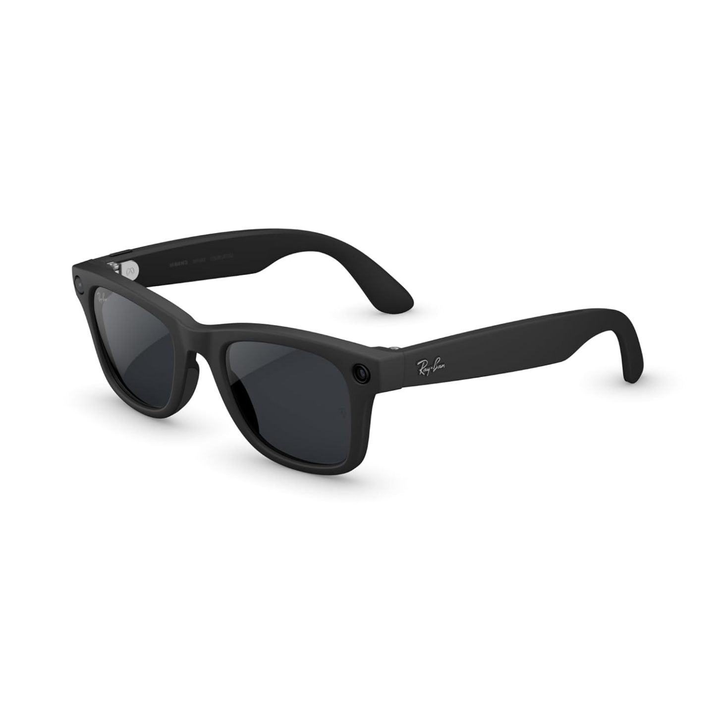 Ray-Ban Meta (Gen 2), Wayfarer, Matte Black | Smart AI Glasses for Men, Women — 2X Battery Life — 3K HD Resolution — 12 MP Ultra-Wide Camera, Audio, Video — Polarized Gradient Graphite Lenses