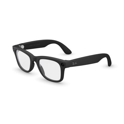 Ray-Ban Meta (Gen 2), Wayfarer, Matte Black | Smart AI Glasses for Men, Women — 2X Battery Life — 3K HD Resolution — 12 MP Ultra-Wide Camera, Audio, Video — Polarized Gradient Graphite Lenses