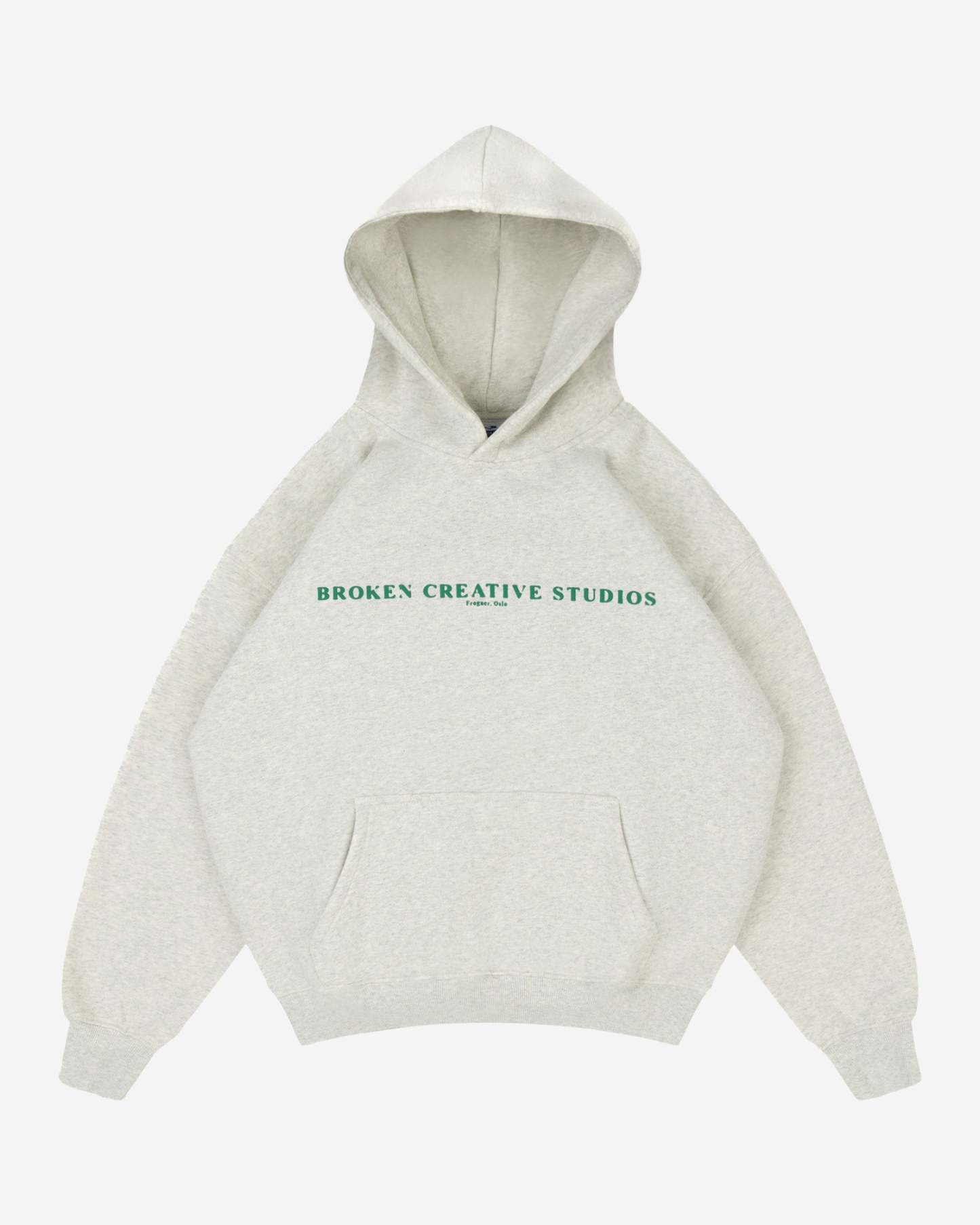 BCS Grey & Green Hoodie-Fineriform