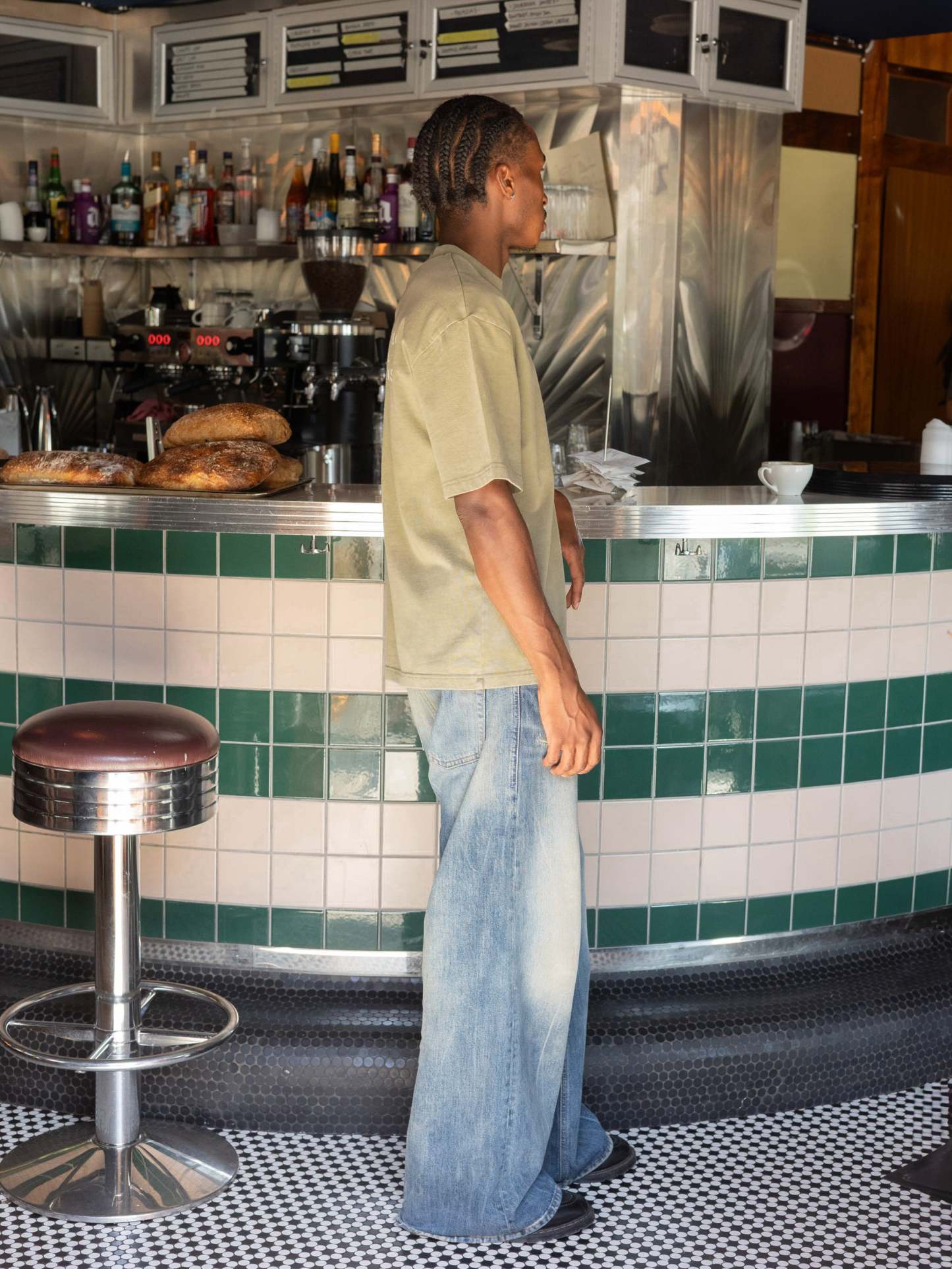 CITY T-SHIRT GREEN-Fineriform