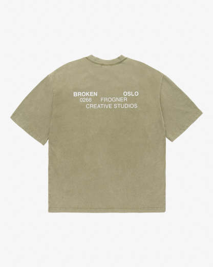 CITY T-SHIRT GREEN-Fineriform