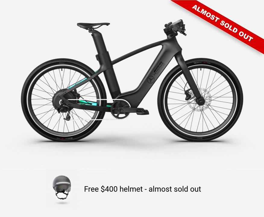 AMG PETRONAS F1® Team Rallye Edition 750 Electric Bike