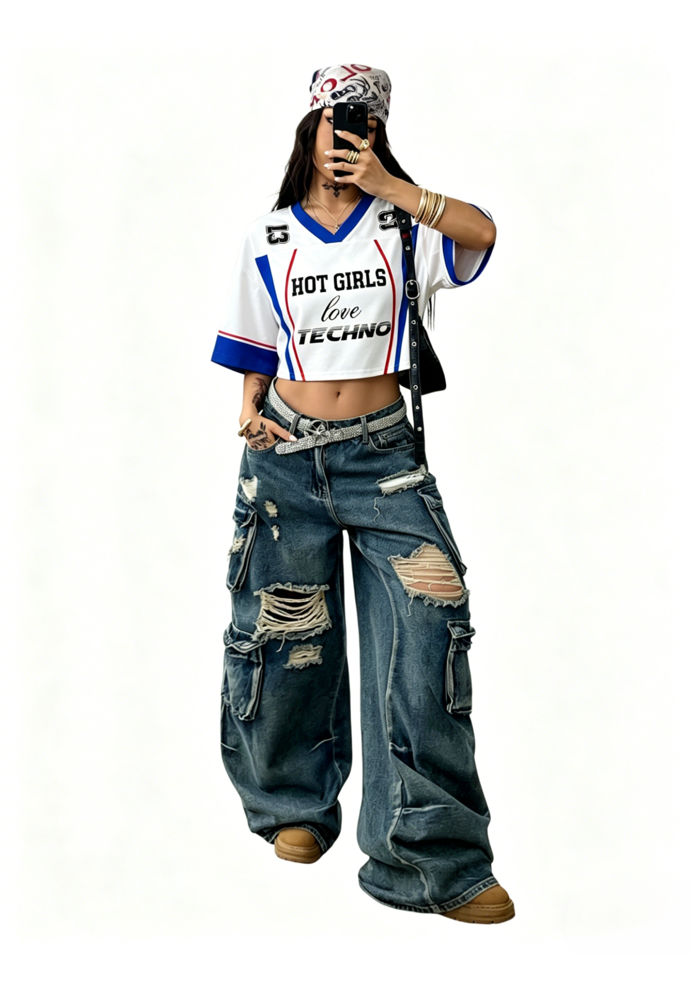 Hot Girls Y2K Crop Sport Jersey Shirts