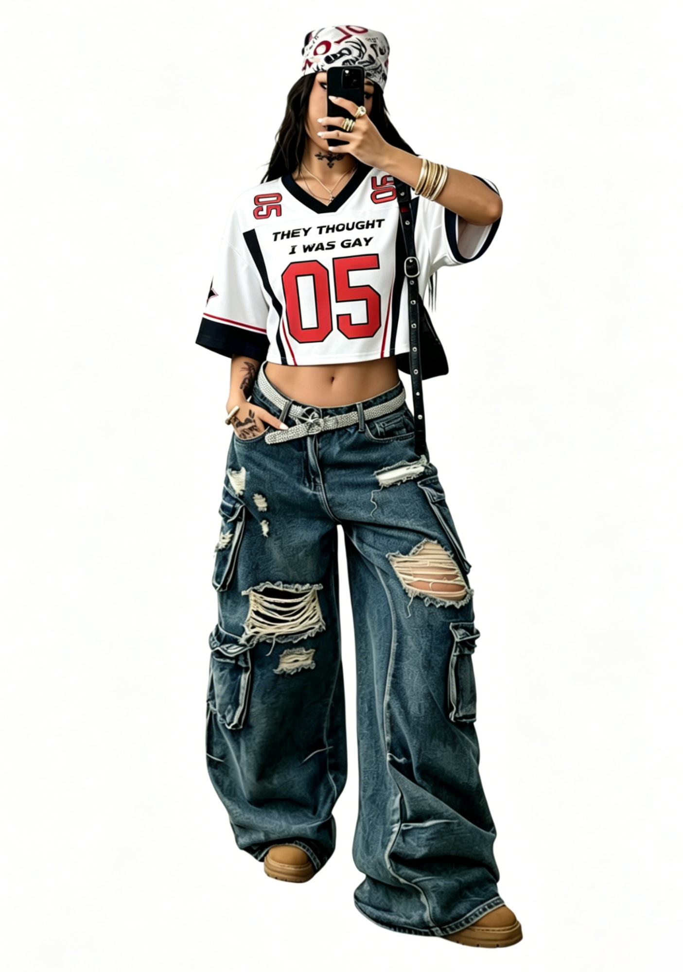 I Was Gay Y2K Crop Sport Jersey Shirts