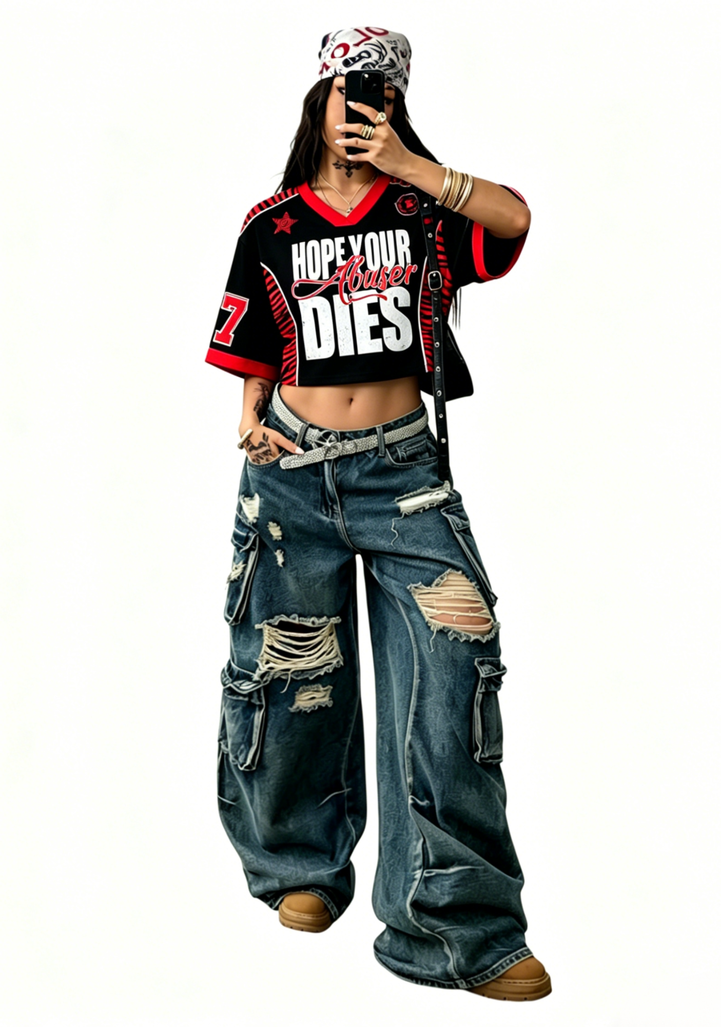 Hope Dies Y2K Crop Sport Jersey Shirts