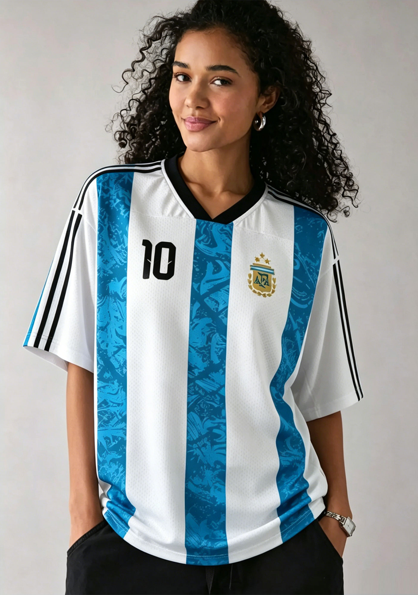 🇦🇷 ARGENTINA VIBES #10 Mesh Jersey Shirts