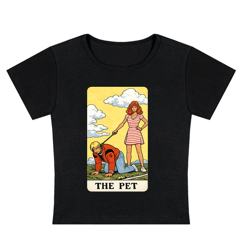 The Pet Y2k Baby Tee