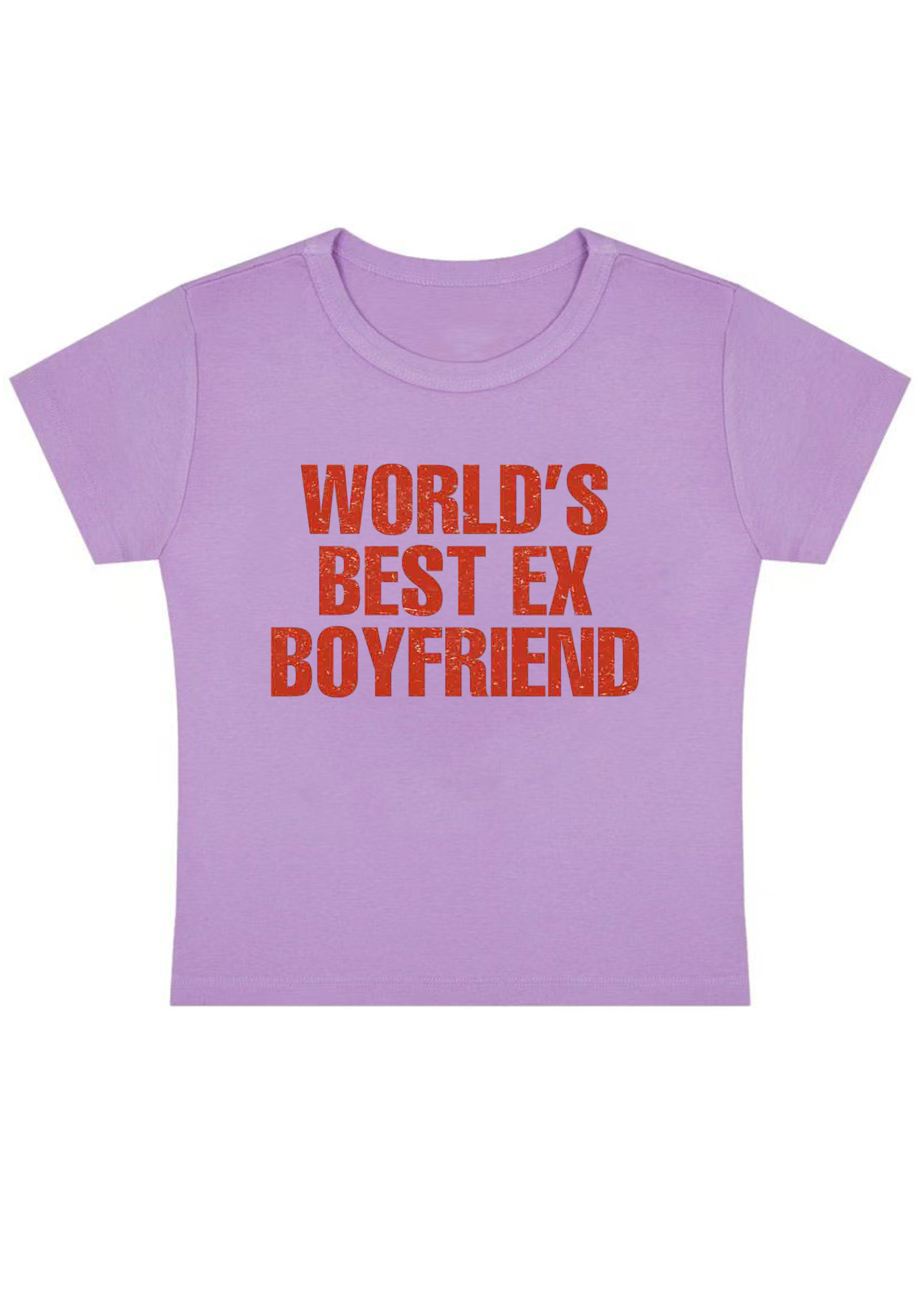 World's Best Ex Boyfriend Y2k Baby Tee