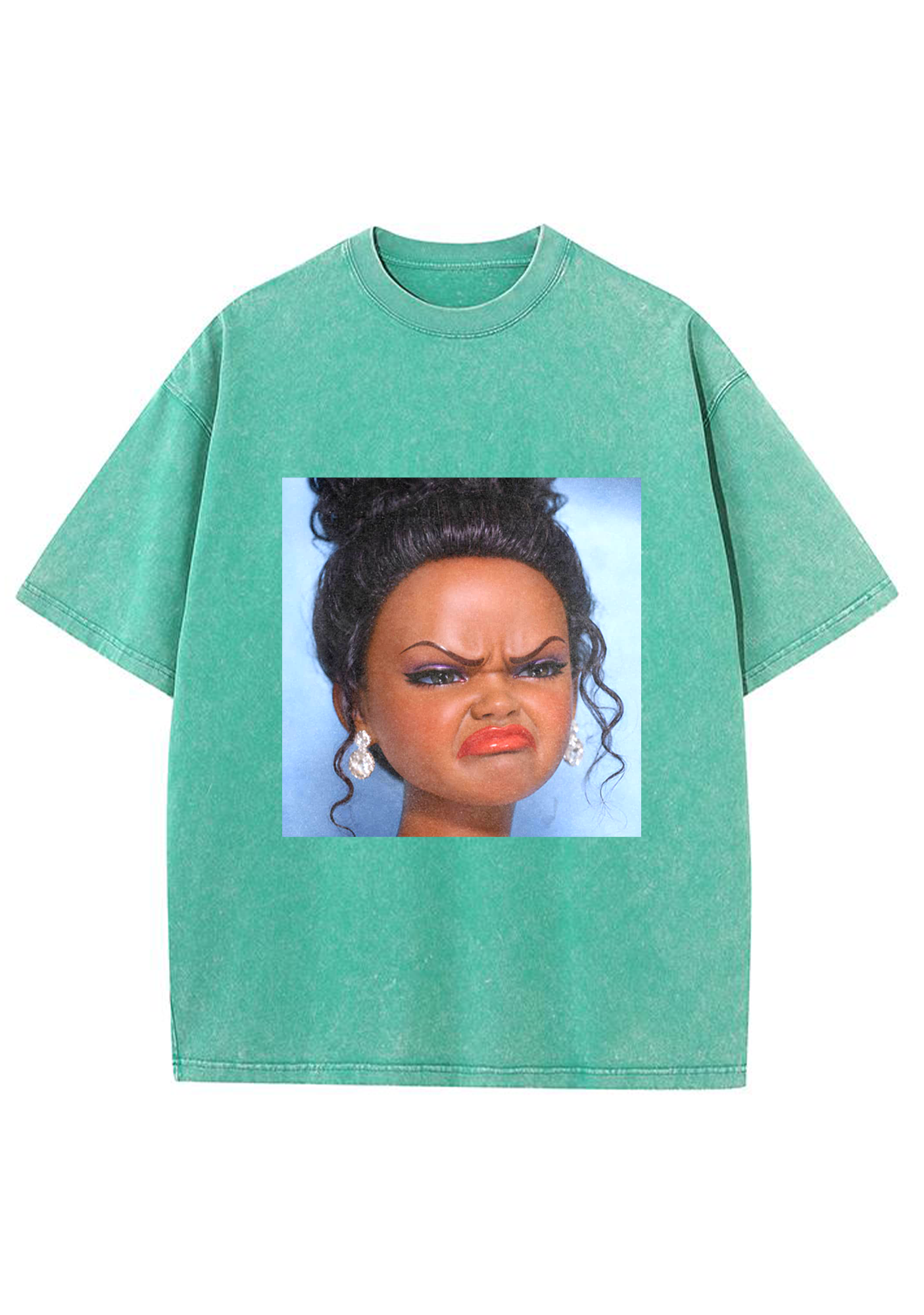 Quirky Unimpressed Barbie Washed Tee