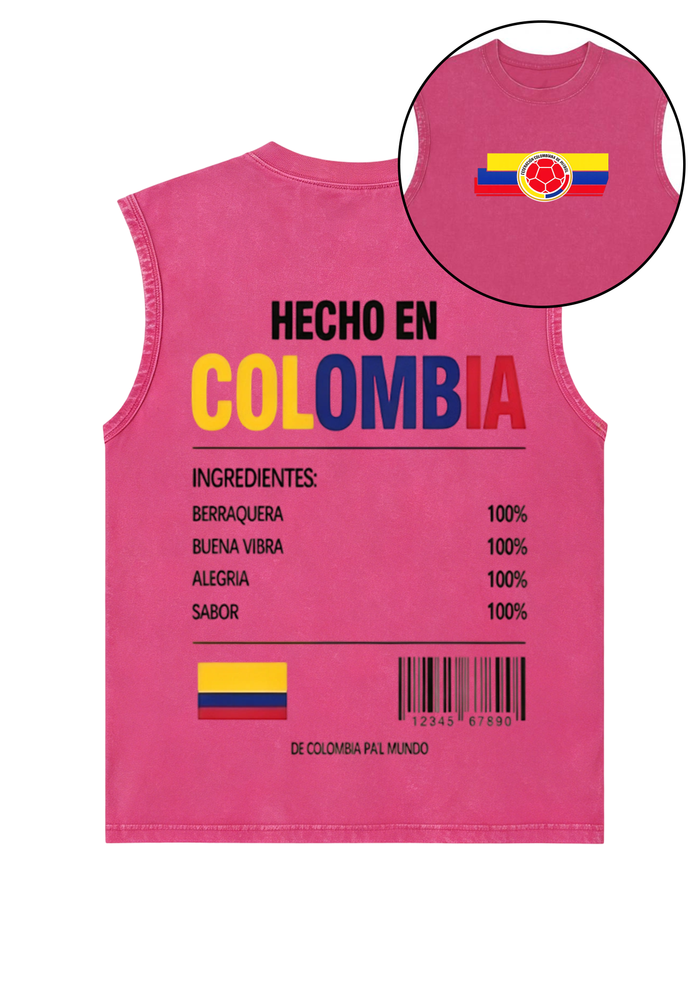 [Copy]Hecho En Colombia Washed Tank