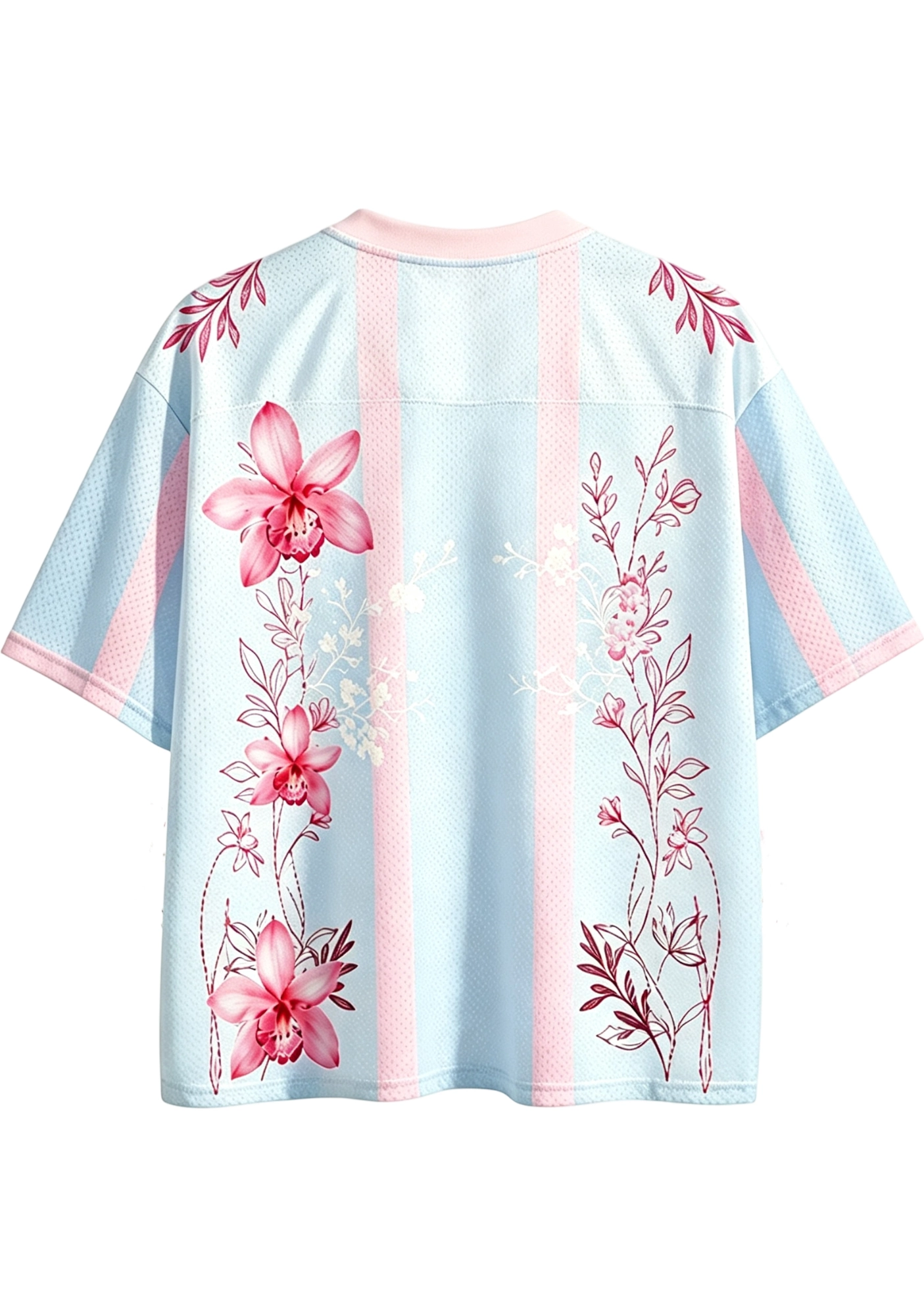 Pastel Bloom Venezuela Mesh Jersey Shirt