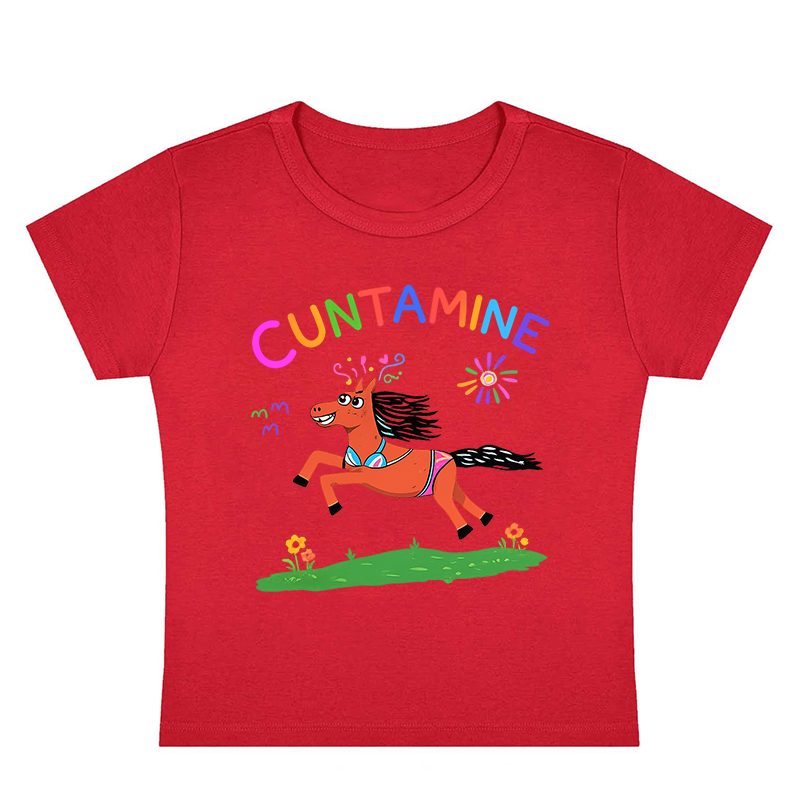 Cxxtamine Y2K Baby Tee