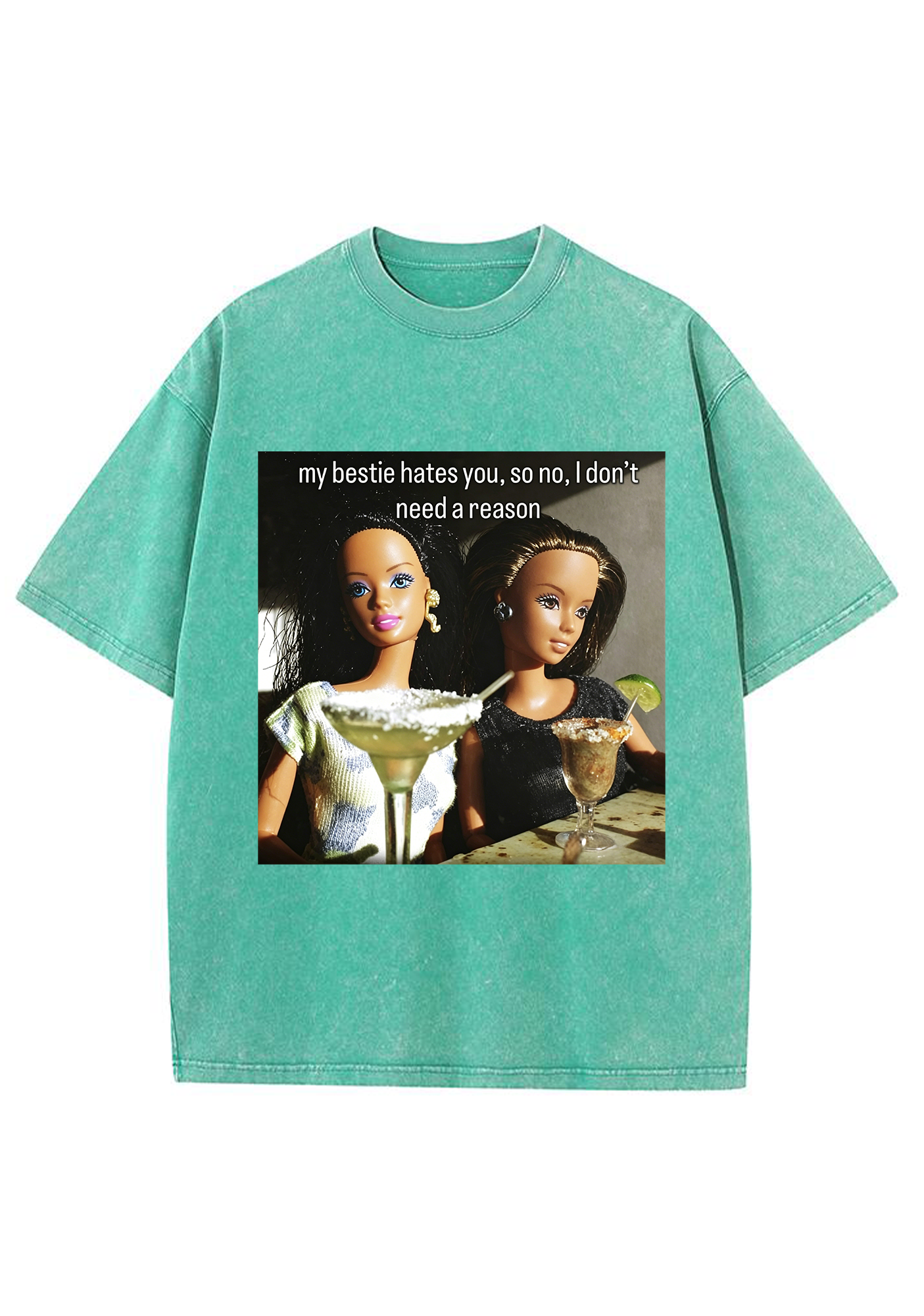 My Bestie Hates You Washed Tee