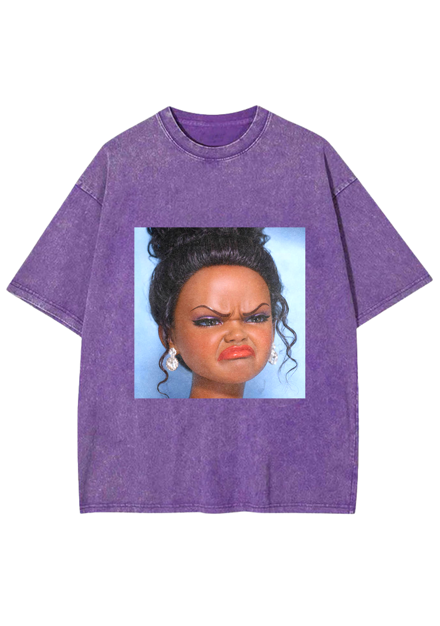 Quirky Unimpressed Barbie Washed Tee