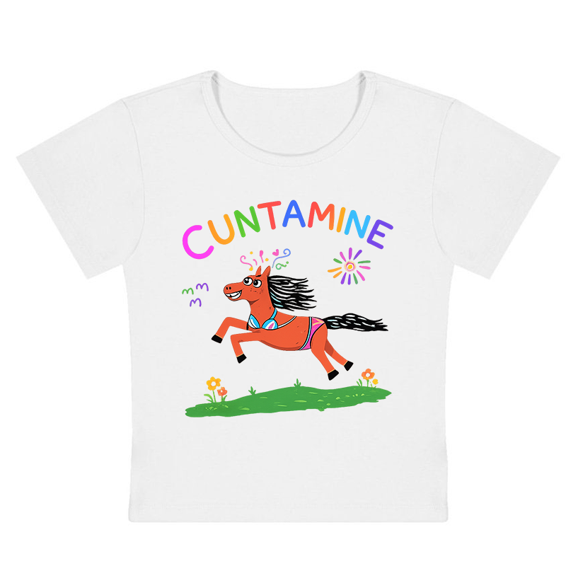 Cxxtamine Y2K Baby Tee