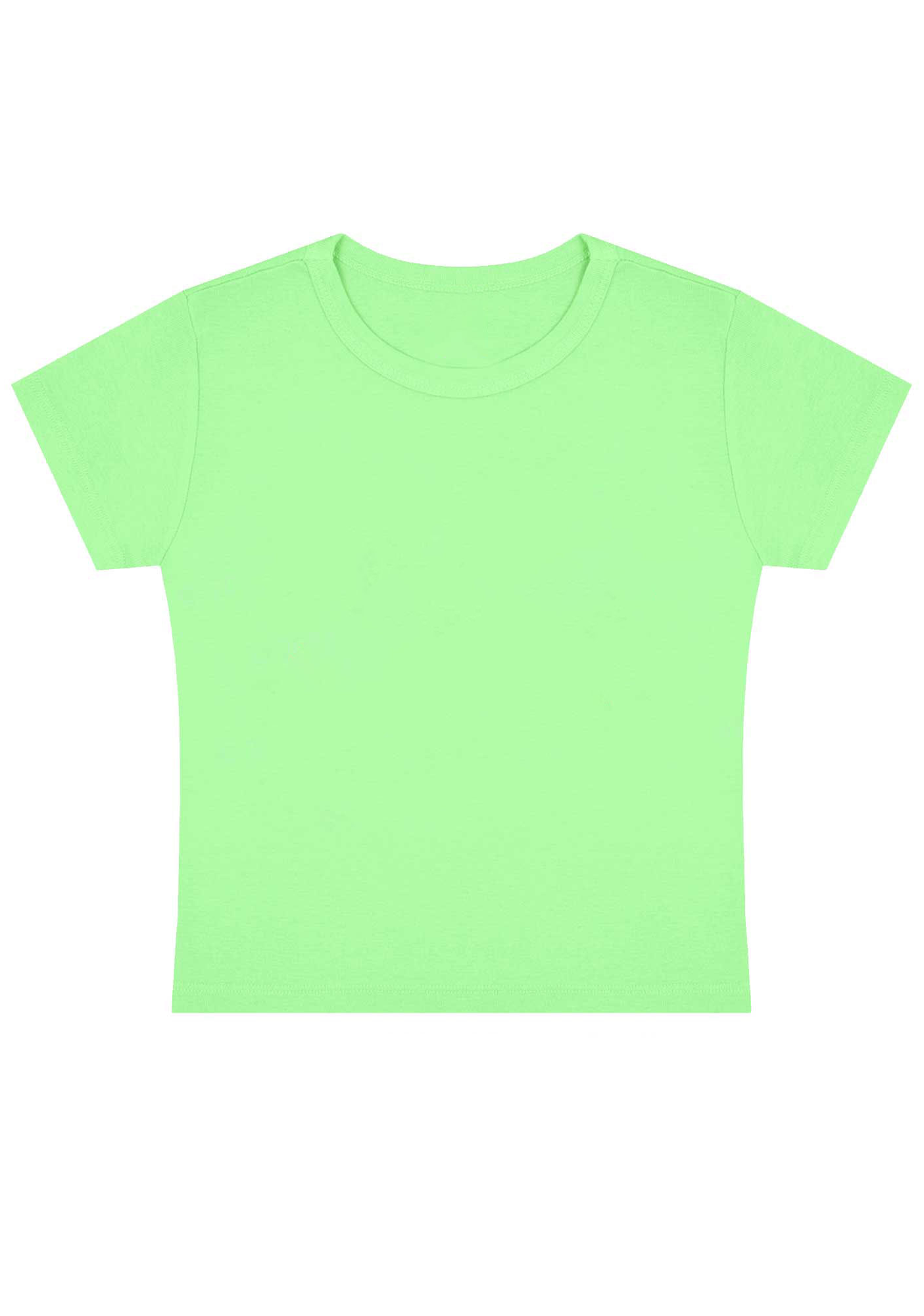 Custom Embroidered Y2K Baby Tee BFF Edition