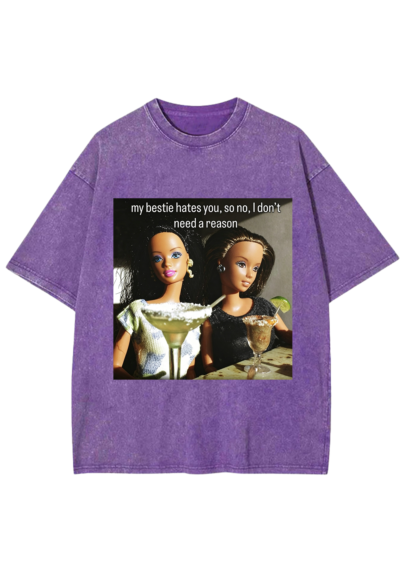My Bestie Hates You Washed Tee