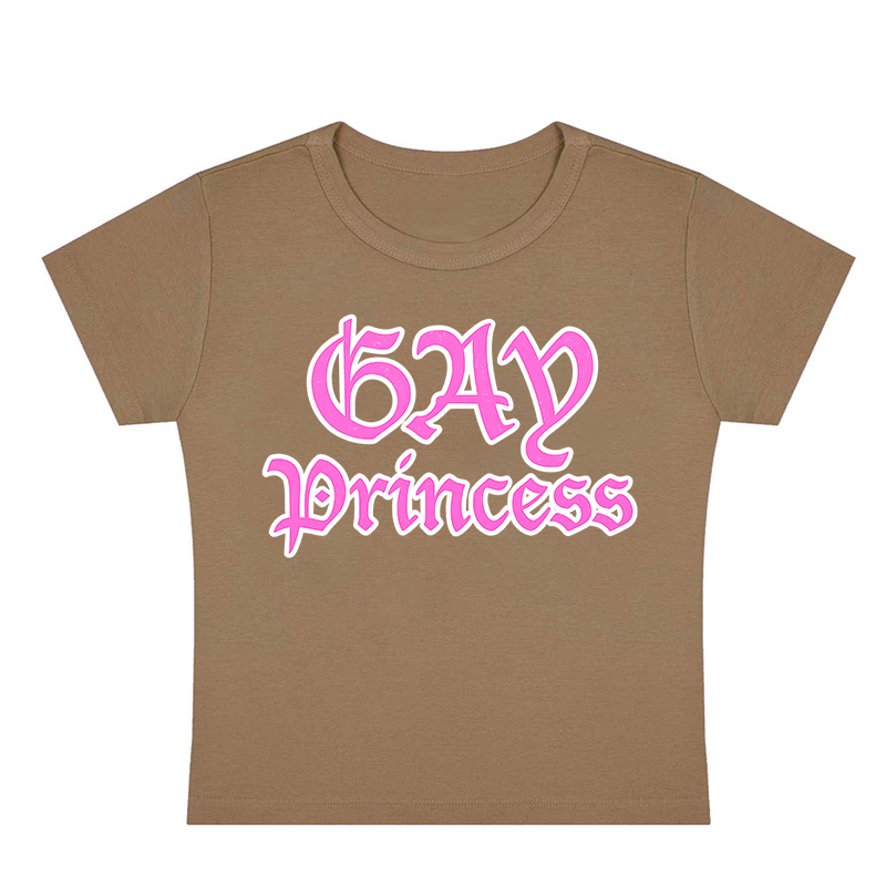 Gay Princess Y2k Baby Tee
