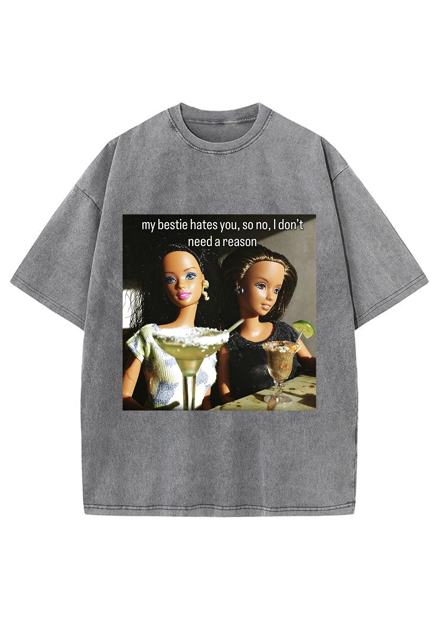 My Bestie Hates You Washed Tee