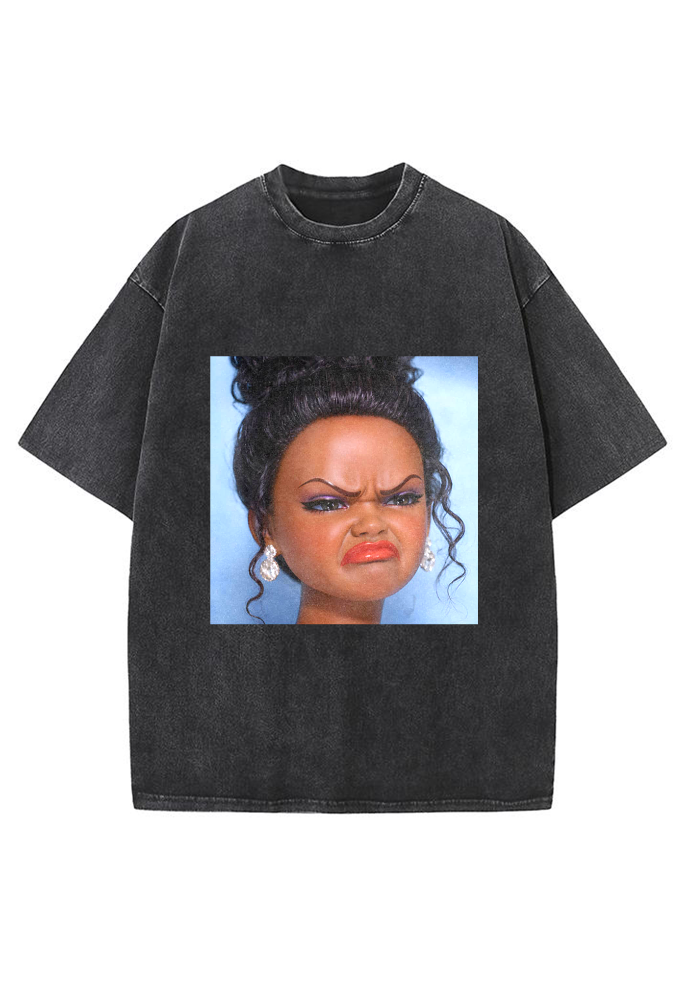 Quirky Unimpressed Barbie Washed Tee
