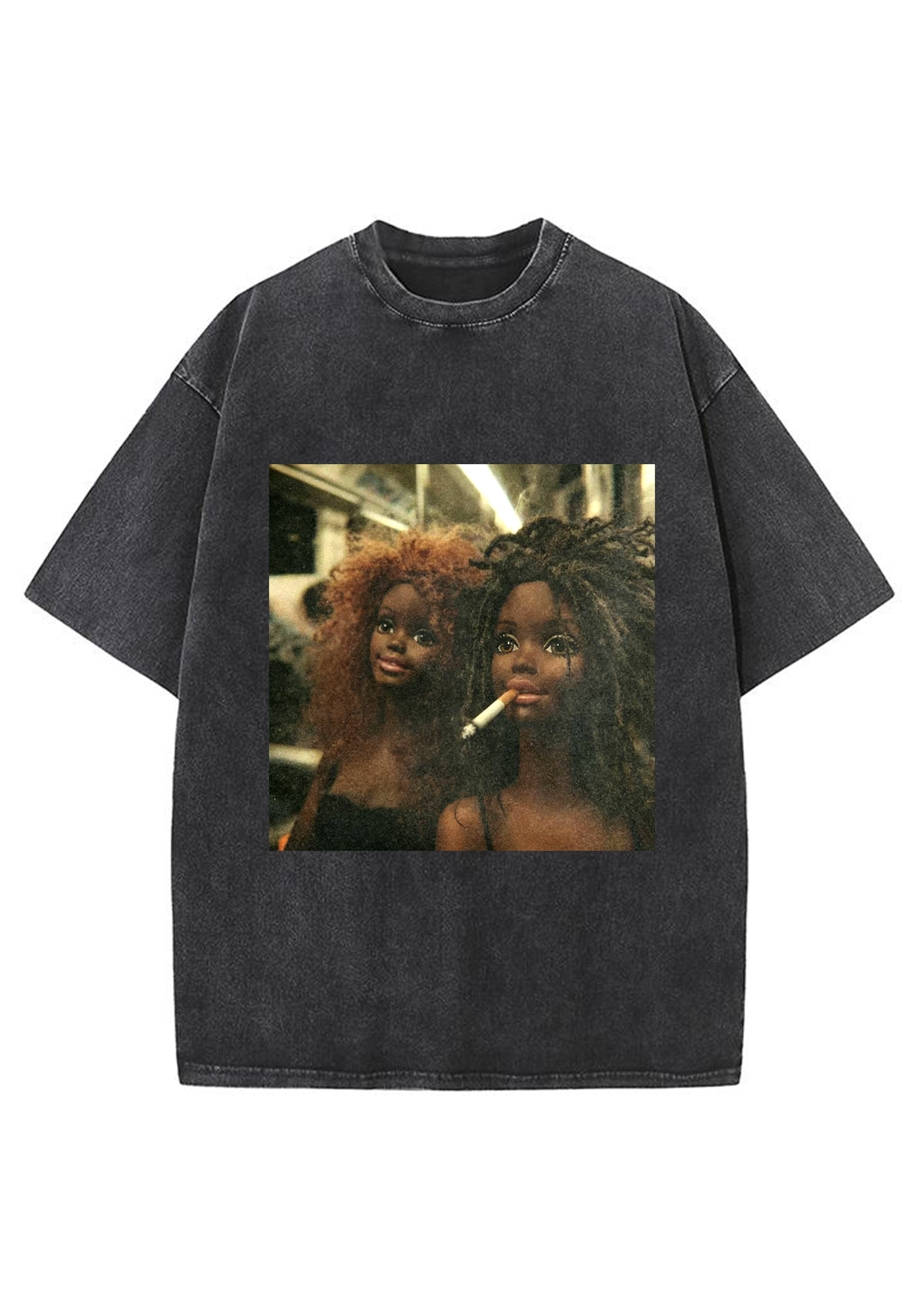 Subway Barbie Dolls Retro Washed Tee