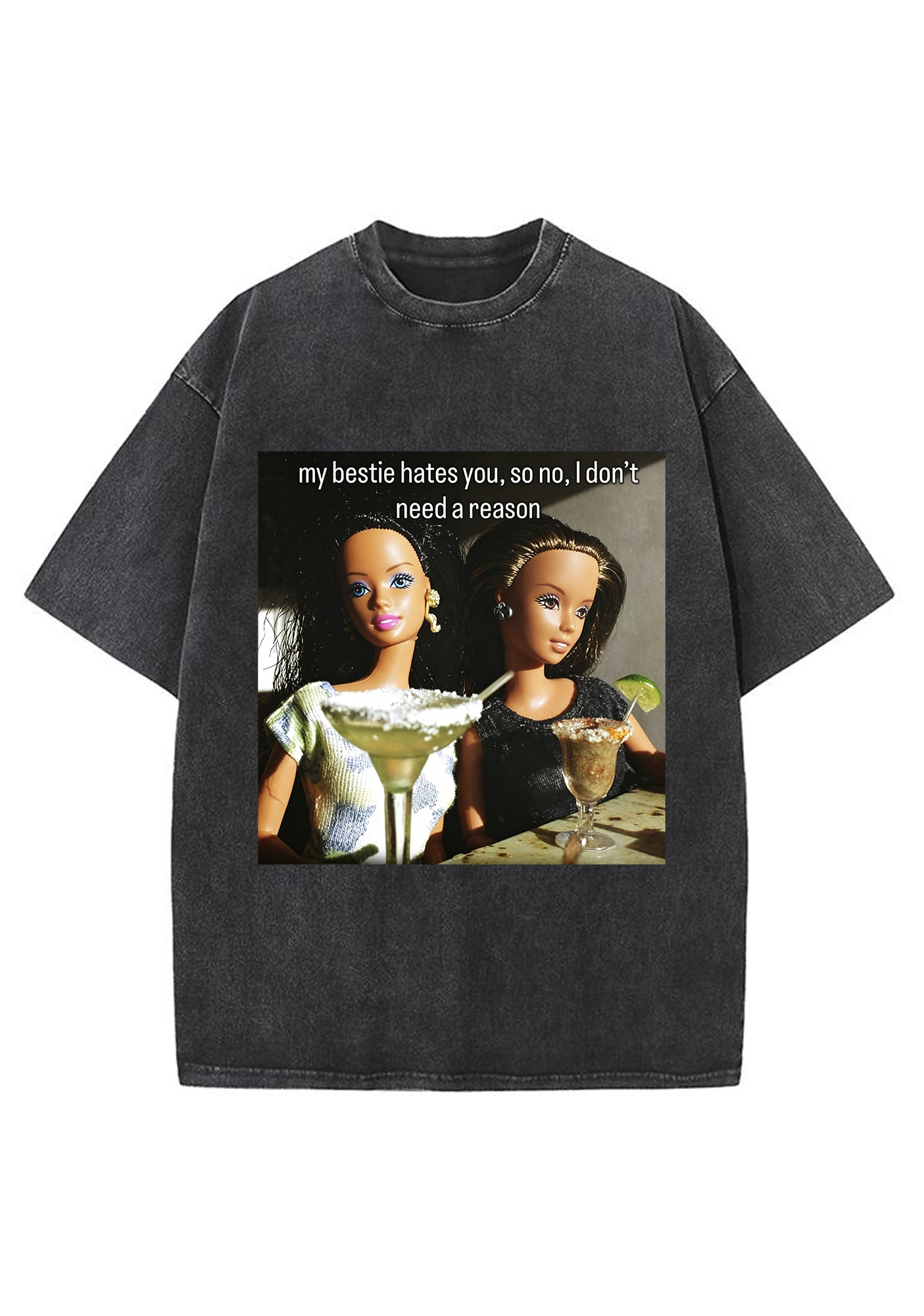 My Bestie Hates You Washed Tee