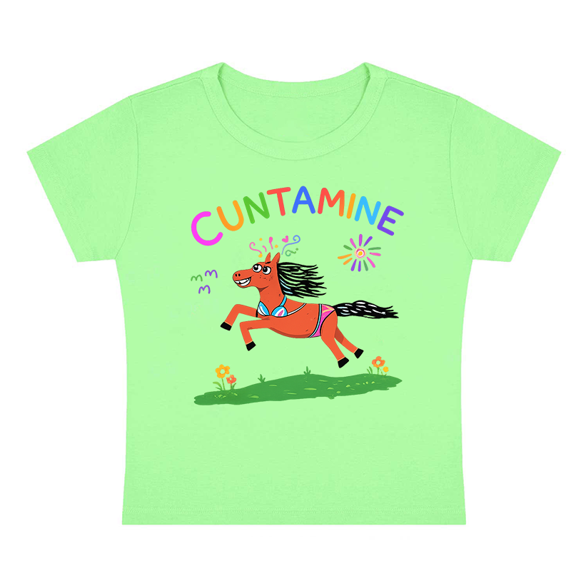 Cxxtamine Y2K Baby Tee