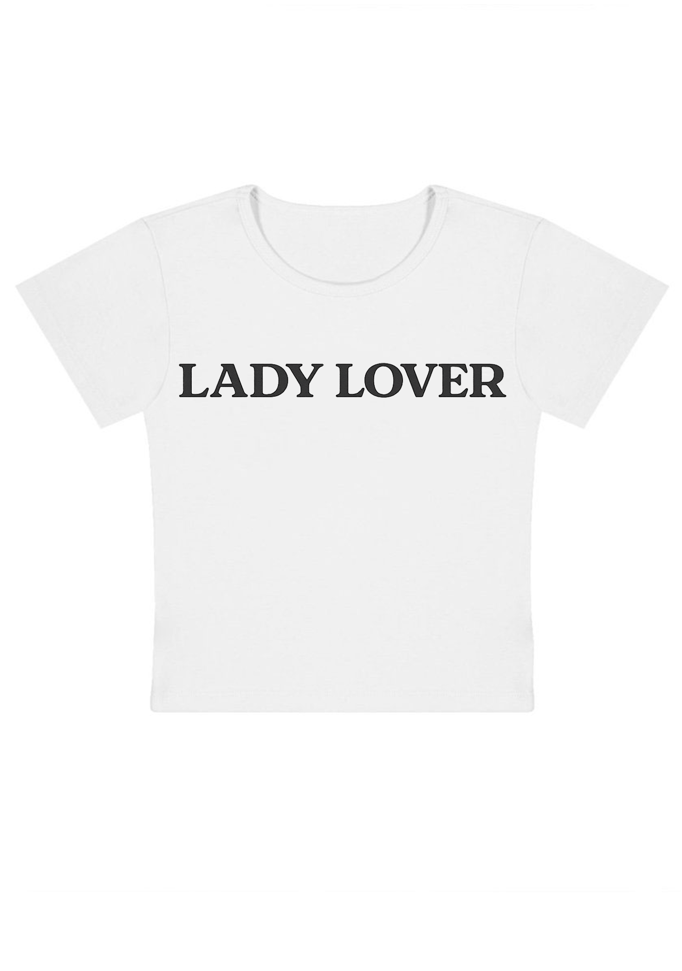 Lady Lover Y2K Baby Tee