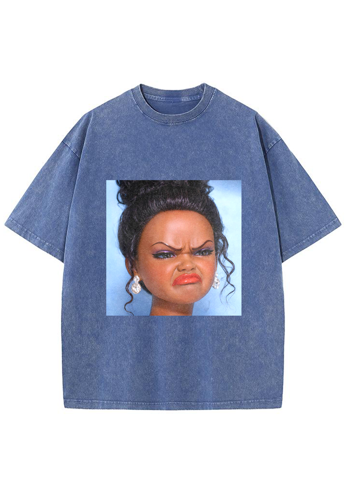 Quirky Unimpressed Barbie Washed Tee